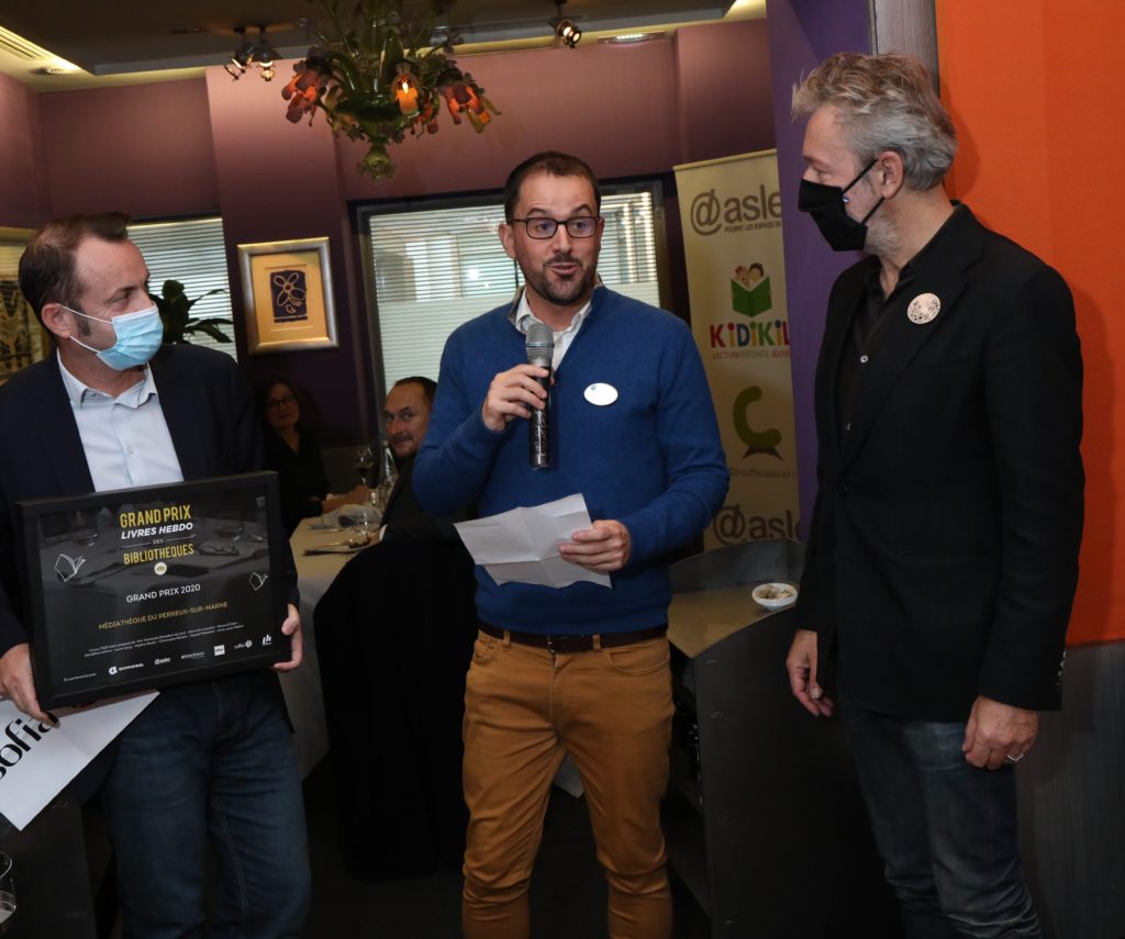 ASLER, partenaire du Grand Prix Livres Hebdo des Bibliothèques Asler